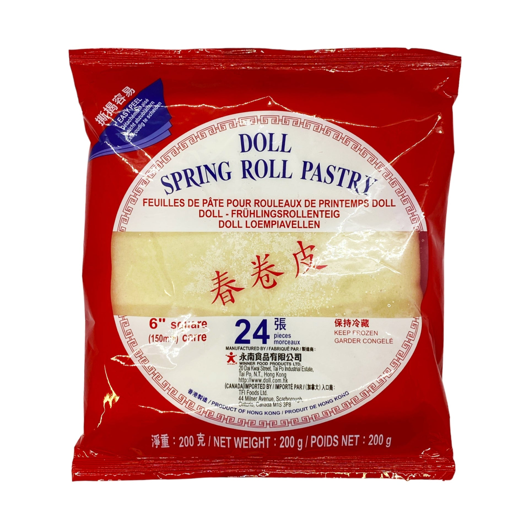SOUS CHEF 20P SPRING ROLL PASTRY 6'' 200G